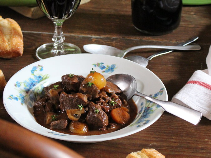 Hovězí po burgundsku – Boeuf Bourguignonne podle Julie Childové