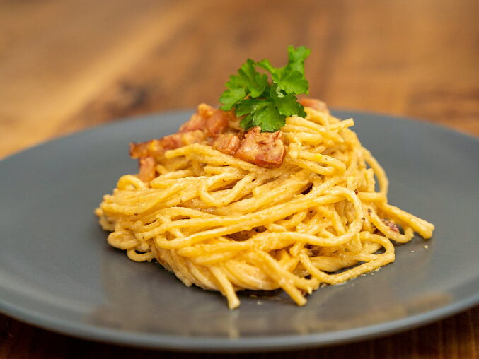 Špagety carbonara