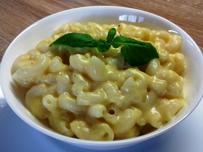 Macaroni & Cheese se sýrovou omáčkou