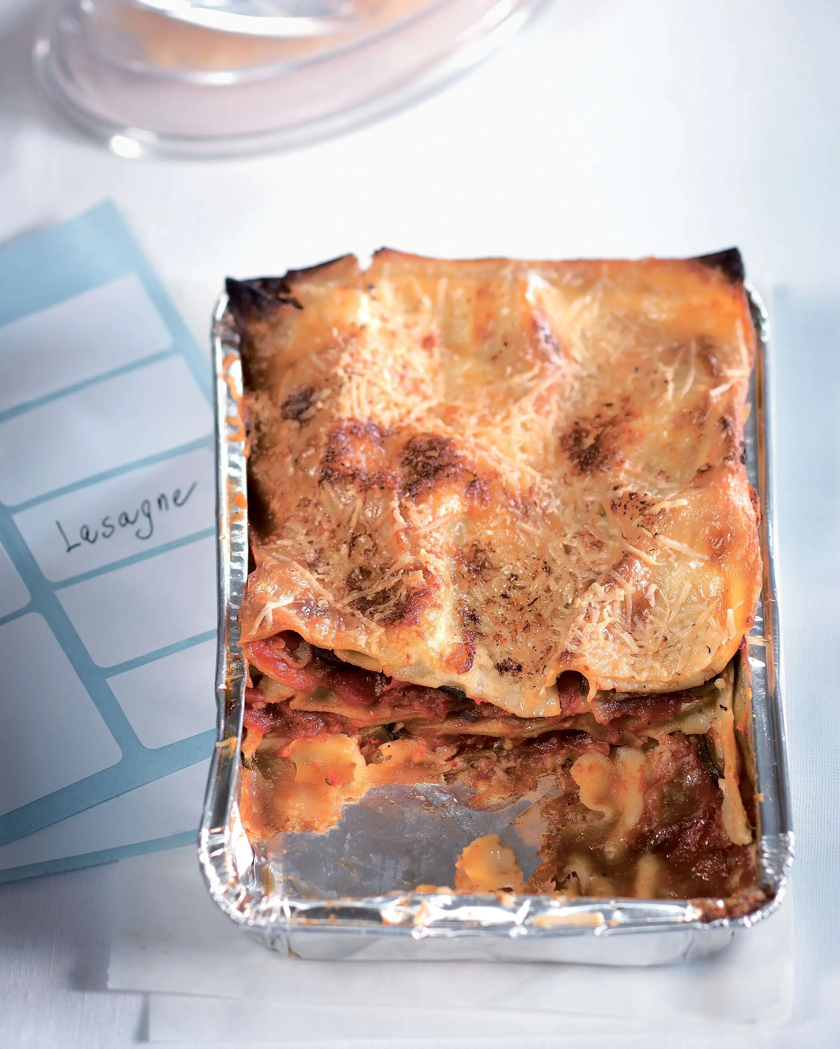 Cuketové lasagne s lilkem a bešamelem