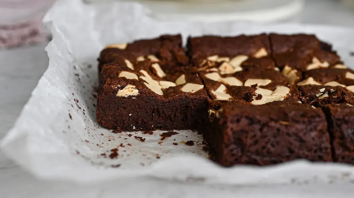 Hutné čokoládové brownies