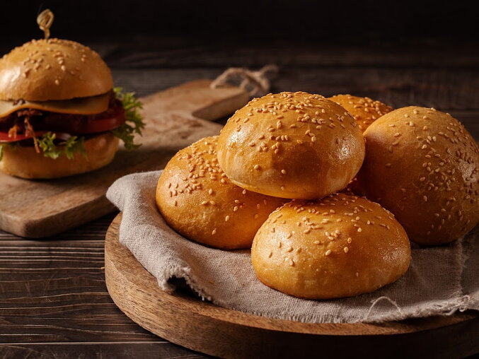 Domácí bulky na hamburgery